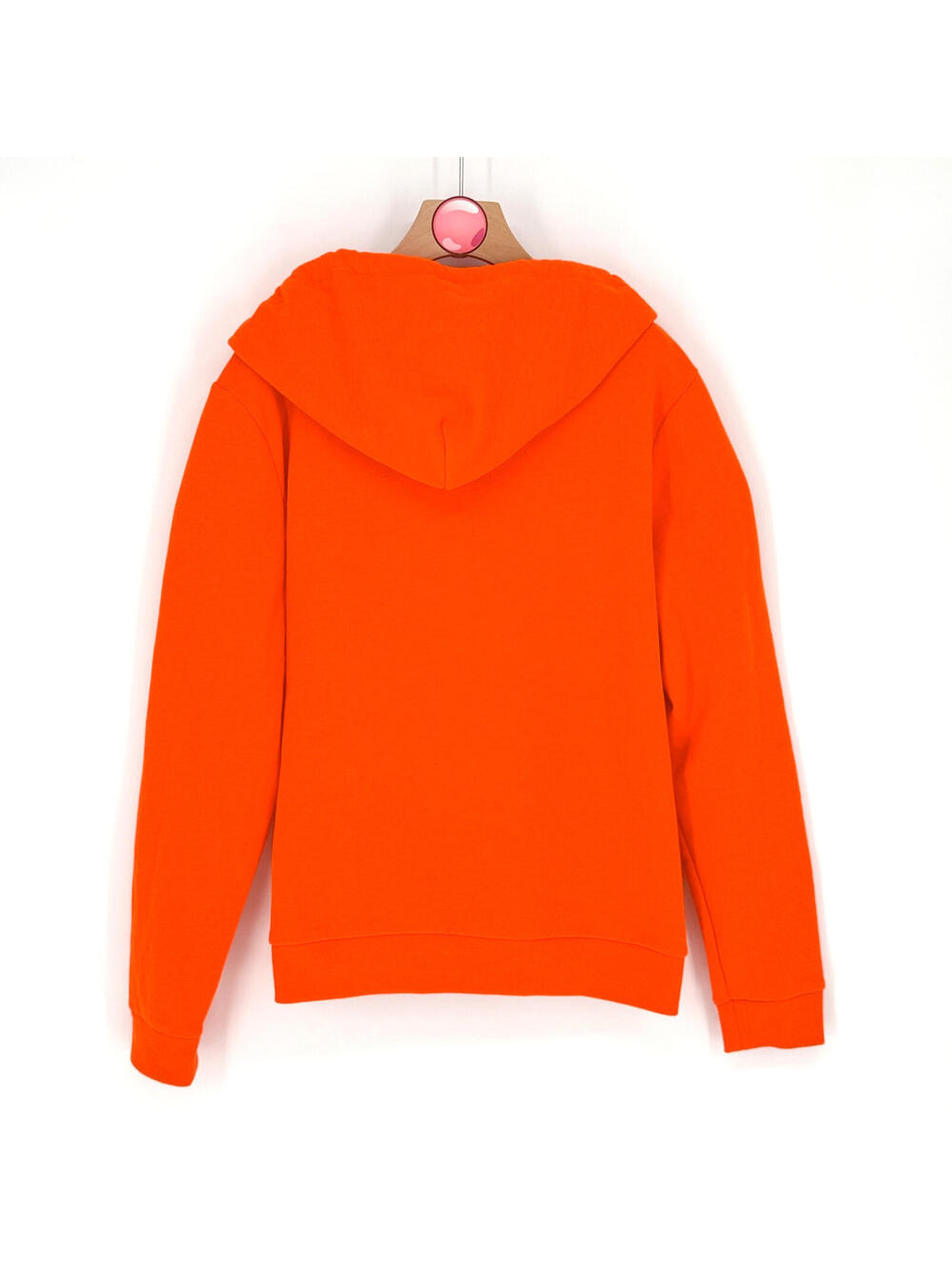 Victoria’s Secret PINK Full‎ Zip Hoodie Bright Orange Lounge Womens XL NWOT - Picture 2 of 5